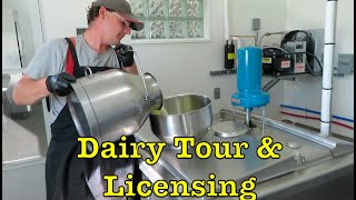 Small Organic Dairy in USA Tour and Licensing [upl. by Annadroj]