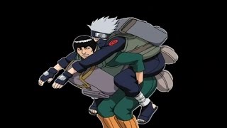 Naruto Funny Moment Kakashi Piggyback Ride English Dub [upl. by Barimah]