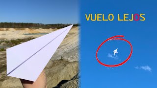 Cómo hacer un avión de papel Origami [upl. by Lednew]