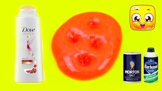 How To Make Slime with Shampoo Salt and Shaving Cream without Glue Borax Cornstarch Recipe Diy [upl. by Andrew794]