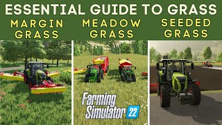 ESSENTIAL GUIDE TO GRASS YIELD  Farming Simulator 22 [upl. by Affer]