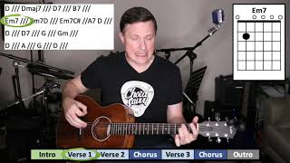 My Way  Frank Sinatra  How to Play Guitar Chords [upl. by Arehc]