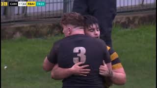 DRAMATIC LAST MINUTE  CELEBRATIONS  RBAI V CAMPBELL COLLEGE  2024 ULSTER SCHOOLS CUP RUGBY FINAL [upl. by Unam651]