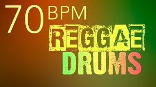 70 BPM  Reggae Drum Track [upl. by Dorinda]