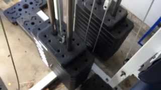 Weider Pro 9635  removing weights part 1 [upl. by Cindi]