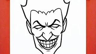 HOW TO DRAW THE JOKER [upl. by Kerin]