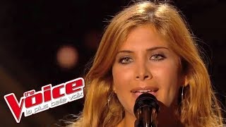 Salwa Al Katrib – Khedni Maak  Aline Lahoud  The Voice France 2014  Blind Audition [upl. by Newton]