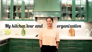 My New Kitchen Tour amp Organization [upl. by Sesmar]