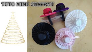 TUTO MINI CHAPEAU [upl. by Alemat145]