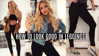 HOW TO LOOK GOOD IN LEGGINGS  YOGA PANTS [upl. by Irv]