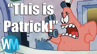 Top 10 Hilarious Patrick Star Moments [upl. by Arinayed]