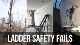 50 of the Most Extreme Ladder Safety Fails  Volume 1 [upl. by Frederica78]