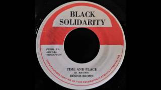 DENNIS BROWN  Time and Place 1983 [upl. by Vincenty]