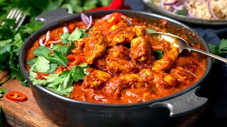 Chicken Madras  A Homemade Spicy Curry [upl. by Eerac]