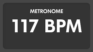 117 BPM  Metronome [upl. by Jeremias]