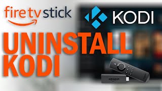 Uninstall Kodi from an Amazon Fire Stick [upl. by Charis522]