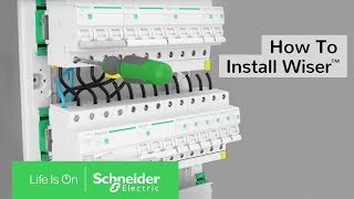 How to Install Energy Management by Wiser  Schneider Electric [upl. by Lowe]