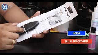 IKEA MILK FROTHER Review amp Battery Installation [upl. by Nner]