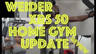 Weider XRS 50 Home Gym System Update Workout and Review [upl. by Nottirb399]