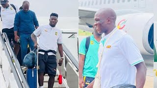 L’arrivée des Lions indomptables à Garoua [upl. by Ocirderf]