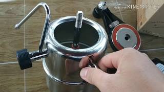 Unboxing Coffee Maker Manual Bellman CX 25  Dual Fungsi Espresso amp Steam Milk [upl. by Arahas297]