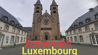 Echternach Luxembourg  A walking tour around historical and beautiful town [upl. by Day302]