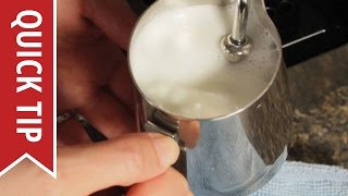 How to AutoFroth Milk for Lattes [upl. by Alvy]