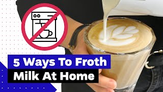 How To Froth Milk At Home Best Milk Frothers Review [upl. by Carter683]