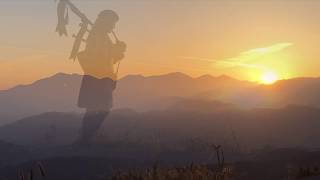 Mist Covered Mountains Bagpipe SlowAirSunday [upl. by Ahseki]