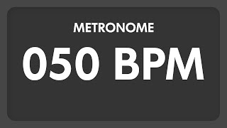 50 BPM  Metronome [upl. by Budde]