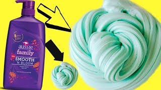 Shampoo TWO Ingredient Slime No GLUE DIY DIY Shampoo Baking Soda Slime [upl. by Nosrej]