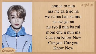 NCT U  Know Now Easy Lyrics [upl. by Tiphane]