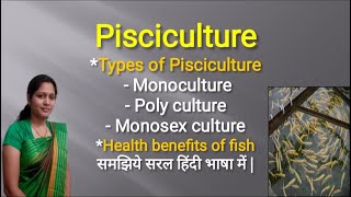 Pisciculture in Hindi  Fish Farming Types of Pisciculture  Benefits of Fish [upl. by Frendel]