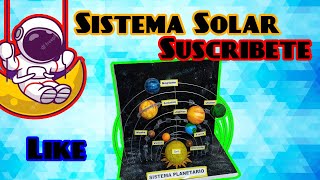 MAQUETA DEL SISTEMA PLANETARIO [upl. by Slaohcin]