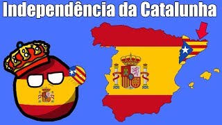 A Independência da Catalunha  Possível Novo País [upl. by Ahsinra725]