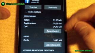 Come eliminare Facebook da Android [upl. by Alitta216]