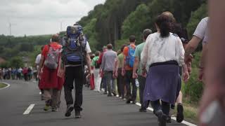 Echternach  Springprozession  Procession Dansante  Hopping Procession 2020 [upl. by Meesan67]